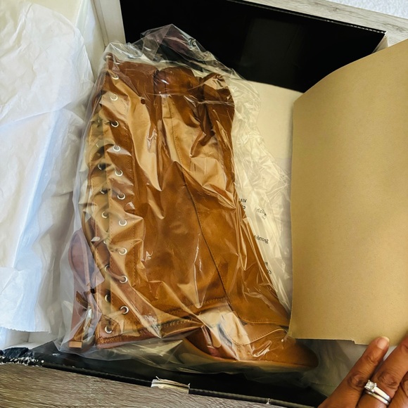 Torrid Faux Suede Stiletto Over the Knee Boot NWT Size 10W - Picture 5 of 9